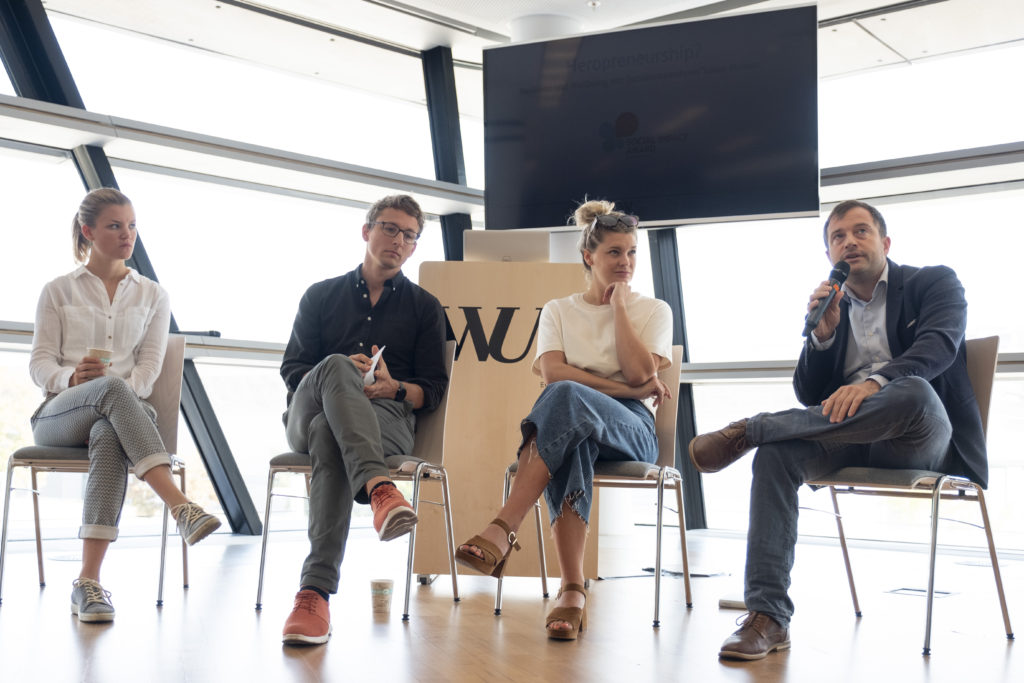 Speakers at our "From Heropreneurship to Social Entrepreneurship" event